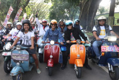 Jelang Konser HS Slank di Rampal, Kaka Riding Keliling Kota Malang