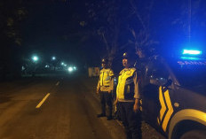 Patroli Blue Light di Pangkur Wujudkan Situasi Ngawi Aman Kondusif