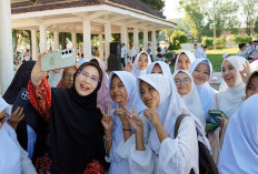 Ratusan Santri se-Kabupaten Lumajang Sambut Tahun Baru Islam di Alun-alun