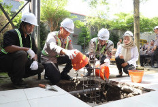 Kapolres Kediri Letakkan Batu Pertama Ruang Bermain TK Kemala Bhayangkari 43 Pare