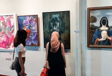 Spirit Ramadan dalam Kanvas, 34 Seniman Surabaya Unjuk Karya di Pameran ART’s SOB
