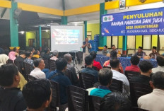 Polsek Buduran Gelar Penyuluhan Bahaya Narkoba dan Judi Online di Desa Dukuh Tengah