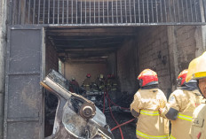 Bengkel Mobil di Simo Pomahan Terbakar, Diduga Korsleting Listrik
