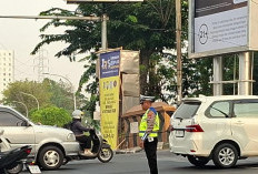 Antisipasi Kemacetan Arus lalu Lintas, Polsek Rungkut Gencarkan Pos Awal di Merr Dinamika