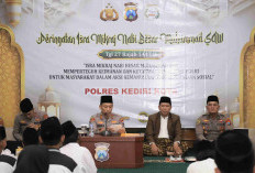 Peringati Isra Mikraj 1447 H, Polres Kediri Kota Perkuat Iman dan Kepedulian Sosial Personel
