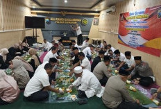 Hangatnya Buka Bersama Polsek Sawahan, Momen Perpisahan Wakapolsek yang Penuh Haru