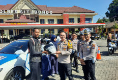 Lewat Program SIMPEL, Polres Situbondo Apresiasi Paskibraka dan Tanamkan Tertib Lalu Lintas Sejak Dini