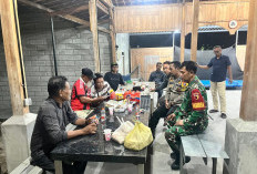 Bhabinkamtibmas dan Babinsa Sambang Desa Tawangsari, Perkuat Sinergitas Jaga Kamtibmas