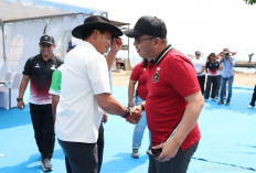 Tinjau Pelatnas di Situbondo, CdM Todotua Pasaribu Bakar Semangat Atlet Triathlon Menuju Asian Games 2026