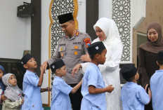 Isra Mikraj, Polresta Malang Kota Gelar Yasinan dan Santunan Anak Yatim