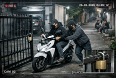 Motor Penghuni Kos Gembong Sekolahan Surabaya Digondol Maling Tanpa Merusak Gembok