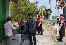 Polres Ngawi Tertibkan Manusia Silver di Traffic Light, 1 Orang Diserahkan ke Dinsos