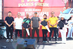 Semarak HUT Ke-80 Bhayangkara, Bhayangkara Fest Polres Gresik Pererat Kebersamaan dengan Masyarakat