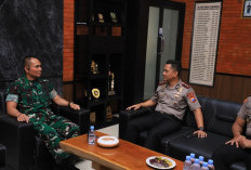 TNI-Polri Kompak, Kapolres Kediri Kota Perkuat Sinergi dengan Yonif 521/DY