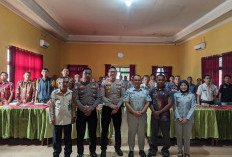Polres Ngawi Bersama Jasa Raharja Sosialisasikan Keselamatan Berlalu Lintas