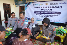 Polres Pelabuhan Tanjung Perak Gelar Pangan Murah Serentak, 20 Ton Sembako Ludes Diserbu Warga