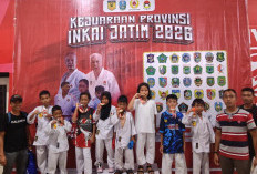 Borong 8 Medali, Karateka Cilik Sabaddha Kids Yonif 514/SY Guncang Kejurprov INKAI Jatim 2026