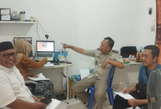 Pantau Langsung di Lapangan, Kantah Tulungagung Pastikan Pengukuran PTSL Tepat dan Akurat