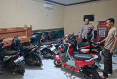Polisi Gerebek Arena Judi Sabung Ayam di Sangkapura Bawean, 8 Sepeda Motor Diamankan