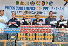 Bea Cukai Madiun Musnahkan 4,6 Juta Batang Rokok Ilegal, Selamatkan Rp 4,2 Miliar Uang Negara