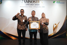 Bojonegoro Raih Peringkat Ke-2 Jamsostek Award 2026 Tingkat Provinsi Jawa Timur