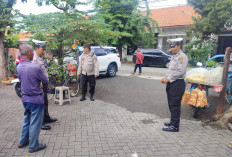 Jaga Kondusivitas Wilayah, Polsek Gayungan Gelar Patroli Antisipasi 3C di Pasar Gayungsari