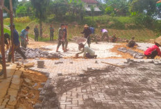 Progres Paving Ponpes Miftahul Ulum Dikebut, Satgas TMMD dan Warga Tuntaskan Bertahap