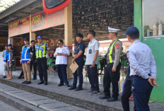 Satlantas Polres Gresik dan Dirjen Hubdat Gelar Ramp Check Bus di Rest Area 726 B
