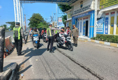 Cegah 3C dan Laka Lantas, Gabungan Personel Gelar Operasi Rutin di Pos Suramadu
