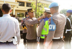 Polres Nganjuk Gelar Apel Operasi Keselamatan Semeru 2026, Cipta Kondisi Jelang Operasi Ketupat