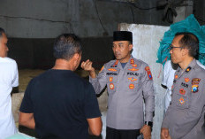 Dukung Ketahanan Pangan, Kapolres Ngawi Tinjau Alat Pengering Padi di Padas 