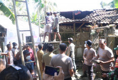Hari Bhayangkara, Polres Blitar Kota Bedah Rumah Milik Warga Prasejahtera