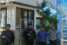 Satlantas Polres Ngawi Gelar Patroli Gabungan Bersama Brimob, Perkuat Pengamanan Objek Vital