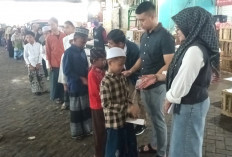 Tebarkan Senyum di Bulan Suci Ramadan, Pasar Buah Tanjungsari 77 Santuni Ratusan Anak Yatim dan Duafa