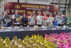 Polres Tulungagung Bongkar Sindikat Pengoplos Gas Subsidi Antar Kota
