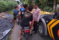 Bubarkan Balap Liar di Jalan Kali Mambeg Kediri, Polisi Ingatkan Risiko Keselamatan