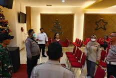 Jamin Keamanan Ibadah, Kapolsek Gayungan Koordinasi Sterilisasi Gereja Tiberias Cito Mall