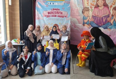 Gandeng TBM Rumah Pink Gresik, KKN Tematik Literasi ITS Gelar Lomba Bercerita Ibu dan Anak