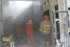 Kulkas Korslet, Rumah di GKA Gresik Nyaris Hangus Terbakar
