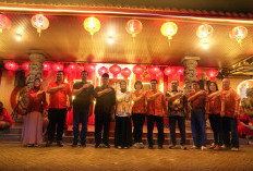 Wakapolres Kediri Kota Hadiri Perayaan Imlek Yayasan Tri Dharma Tjoe Hwie Kiong