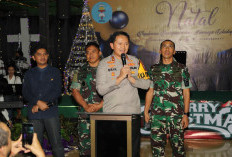 Kapolres Erik Pantau Langsung Pengamanan Natal