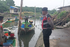 Antisipasi Genangan, Polsek Mulyorejo Cek Kesiapan Rumah Pompa Kalisari Timur