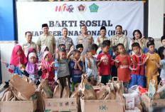 Kapolresta Sidoarjo Hadiri Bakti Sosial HPN dan HUT Ke-80 PWI di Griya Balita SYD