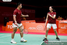 Amri/Nita Balas Kekalahan dari Feng/Huang di Kejuaraan Dunia BWF, Tiket Final Asian Games di Tangan