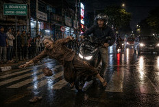 Lansia Asal Bojonegoro Tewas Ditabrak Motor saat Menyeberang di Jalan Undaan Kulon Surabaya