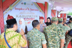 Hari Jadi Ke-1222 Kabupaten Kediri Dirayakan dengan Santunan dan Tasyakuran