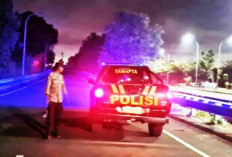 Cegah Aksi Bandit Jalanan, Polsek Sukolilo Gelar Patroli di Akses Jembatan Suramadu 