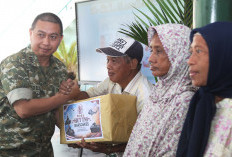 Peringati HUT TNI Ke-81, Kodim 0821 Lumajang Bagikan 200 Paket Sembako