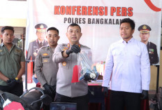 Kado Hari Bhayangkara ke-80, Polres Bangkalan Garuk 20 Bandit di 16 Kasus Kejahatan 3C 