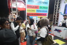 JNE Official Logistics Partner POLIPONI Puaskan Pengunjung Konser di Rampal